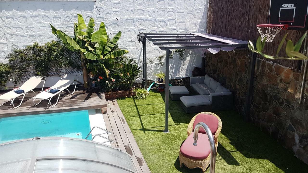 Casa Agustin Pool 27 ºc Villa Fátaga Kültér fotó
