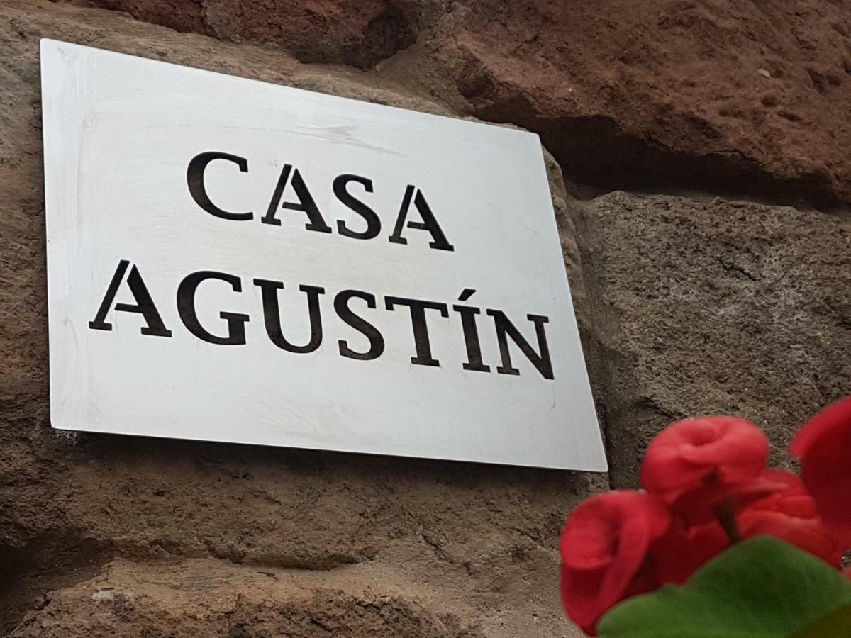 Casa Agustin Pool 27 ºc Villa Fátaga Kültér fotó